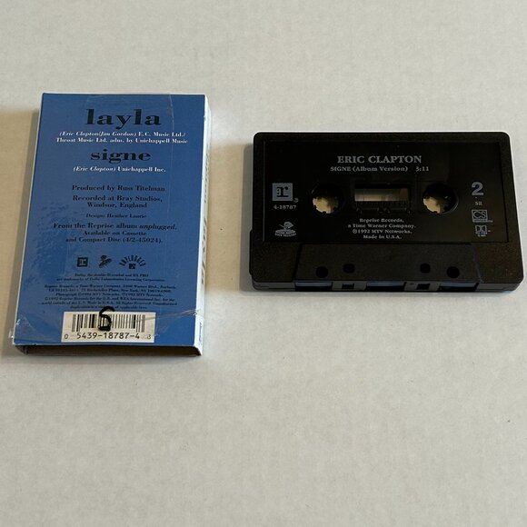 Cassette singles for Eric Clapton and Suzanne Vega - Picture 4 of 6